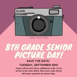 8th Grade Picture Day